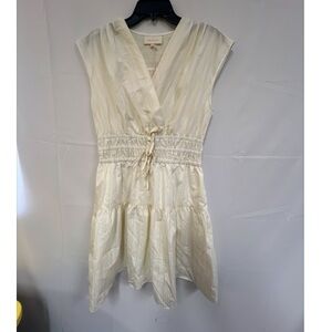 NEW MELLODAY Womens v-neck mini dress size: S